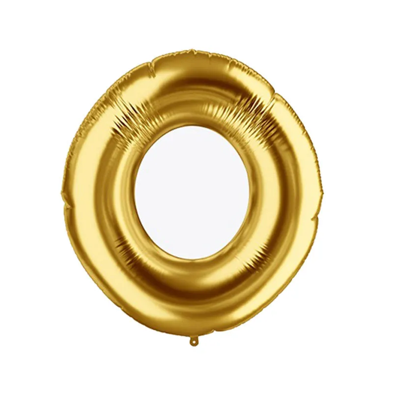 16 Inch Golden Alphabet O Letter Foil Balloon for Party Decoration