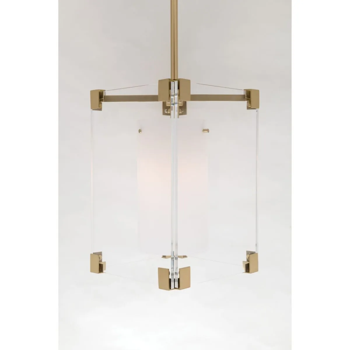 Achilles 13 in. Pendant Light Brass Finish