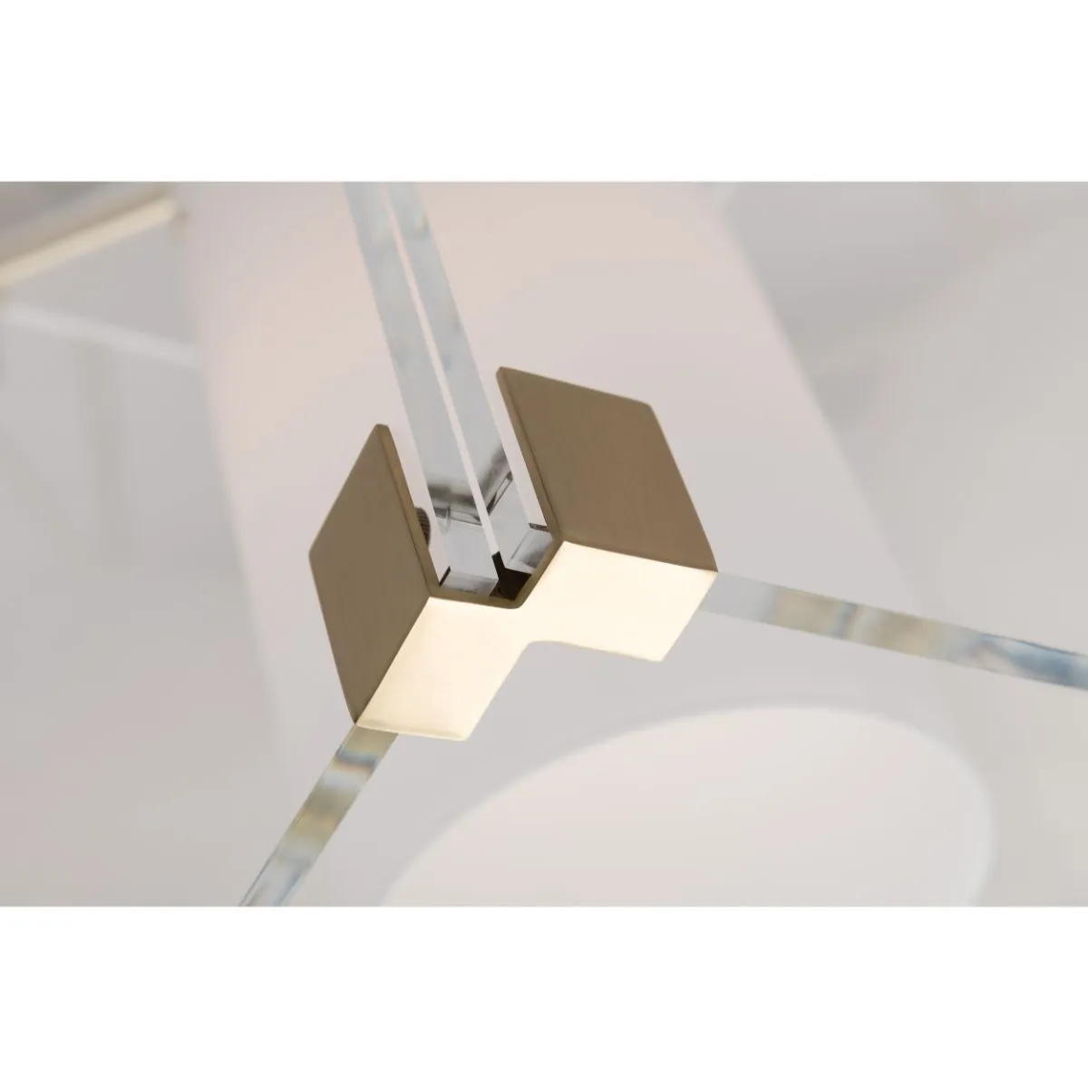 Achilles 13 in. Pendant Light Brass Finish