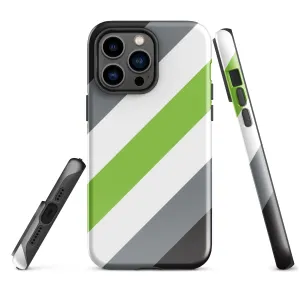 Agender Pride Tough Case for Apple iPhone