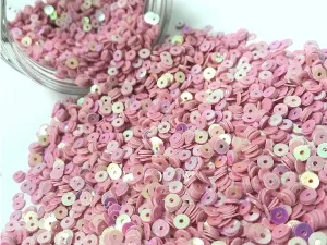 Baby Pink Circular Plastic Sequins