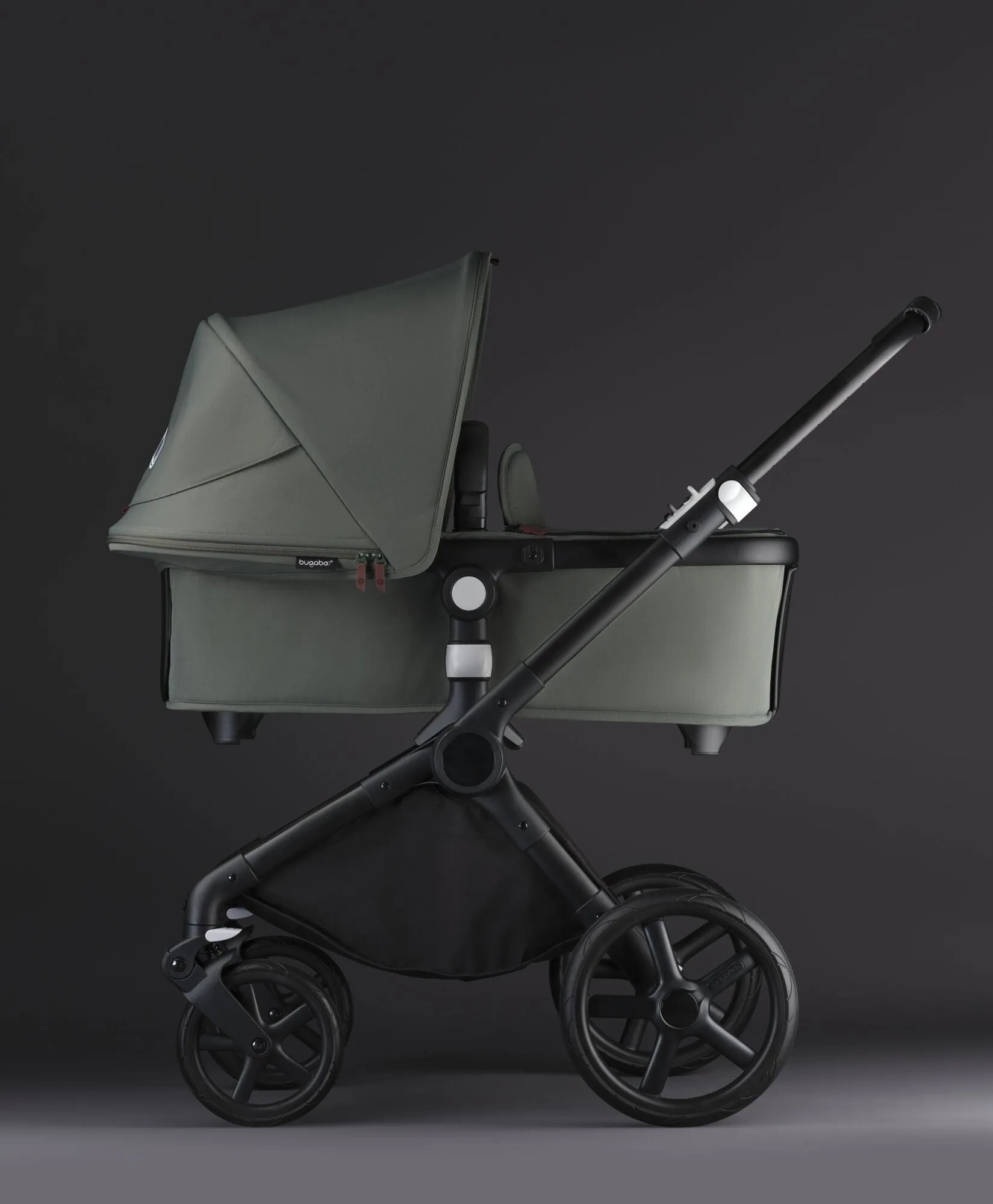 Bugaboo Fox Cub Complete - Black/Forest Green/Forest Green