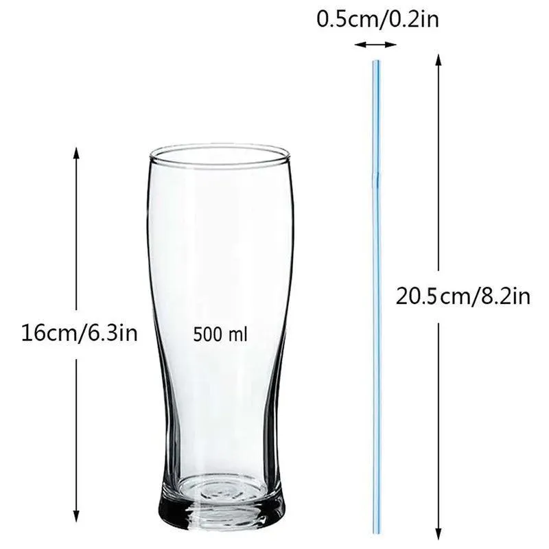 Colorful & Black Reusable Party Straws: Eco-Friendly Essential