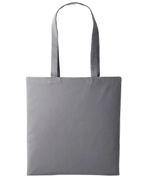 Cotton shopper long handle | Slate Light Grey