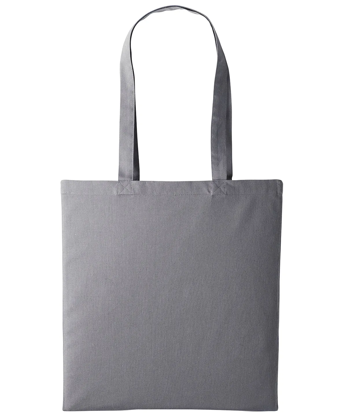 Cotton shopper long handle | Slate Light Grey