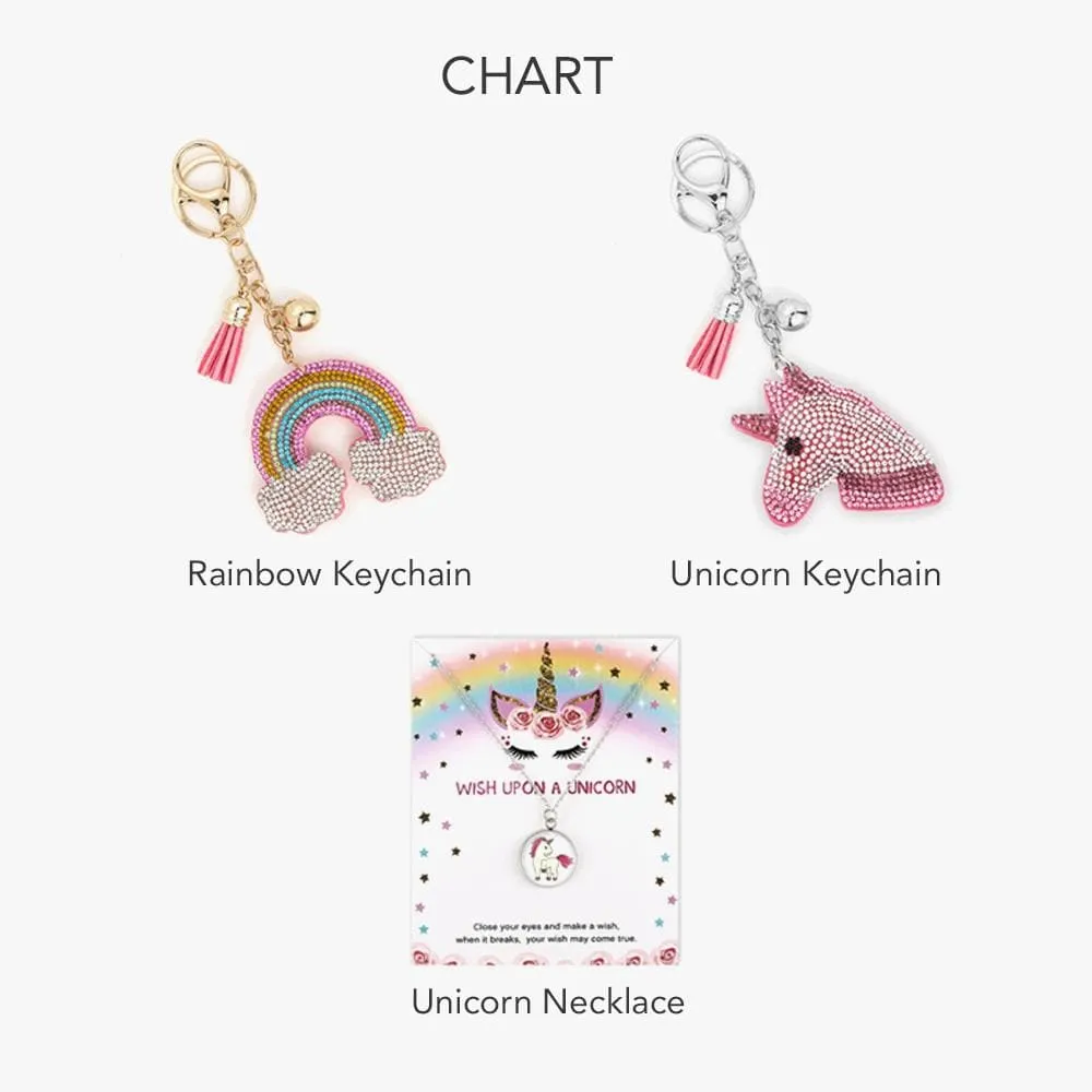 Customized Sequin Unicorn Kids Accessory Pouch Bag | School Pencil Bag