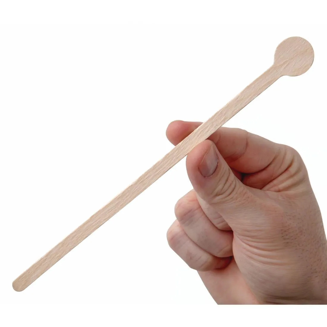 DB494 Fiesta Compostable Wooden Cocktail Stirrers 200mm (Pack of 100)