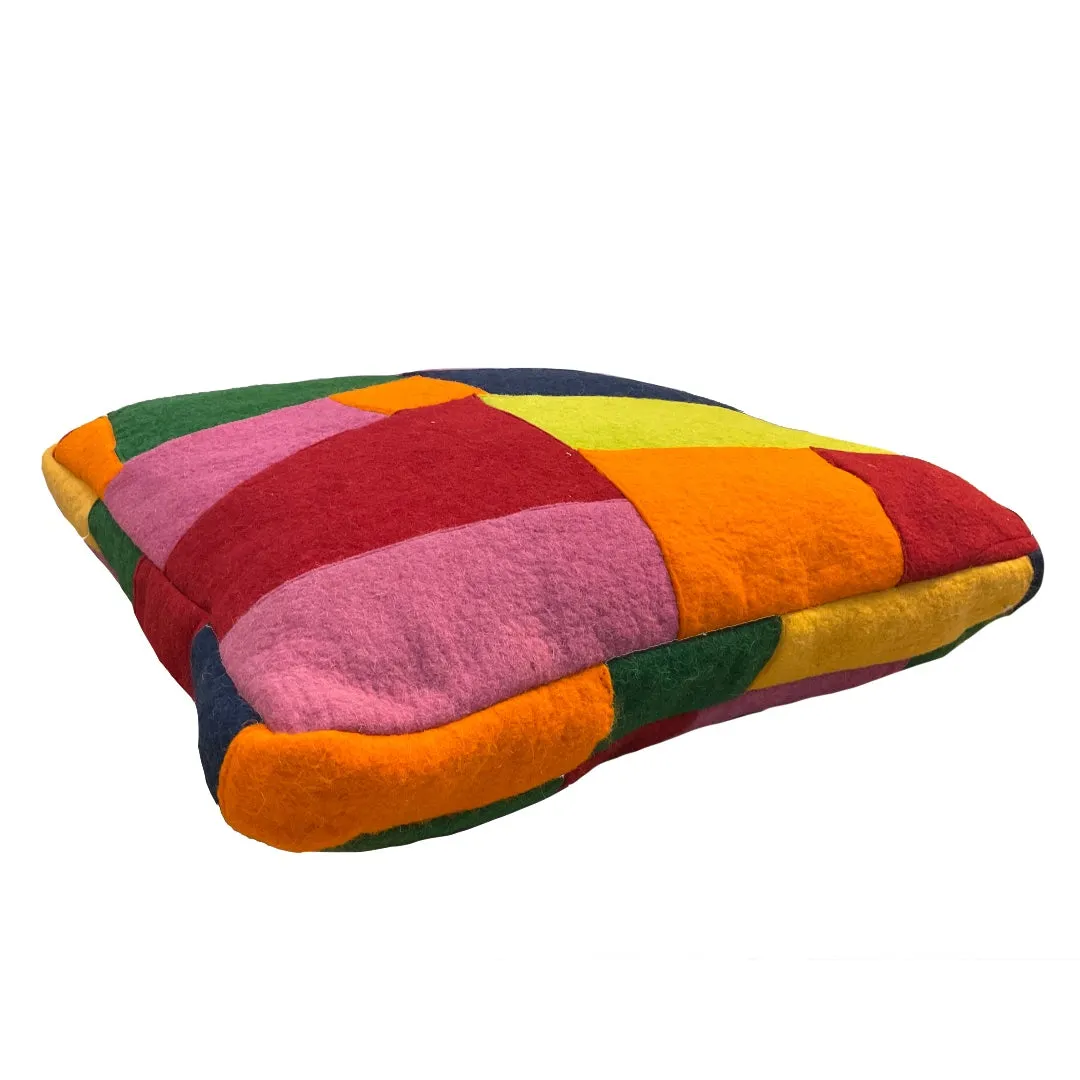 DOG BEDDING | Rectangle | 100 % Wool felt  | Pet Bed