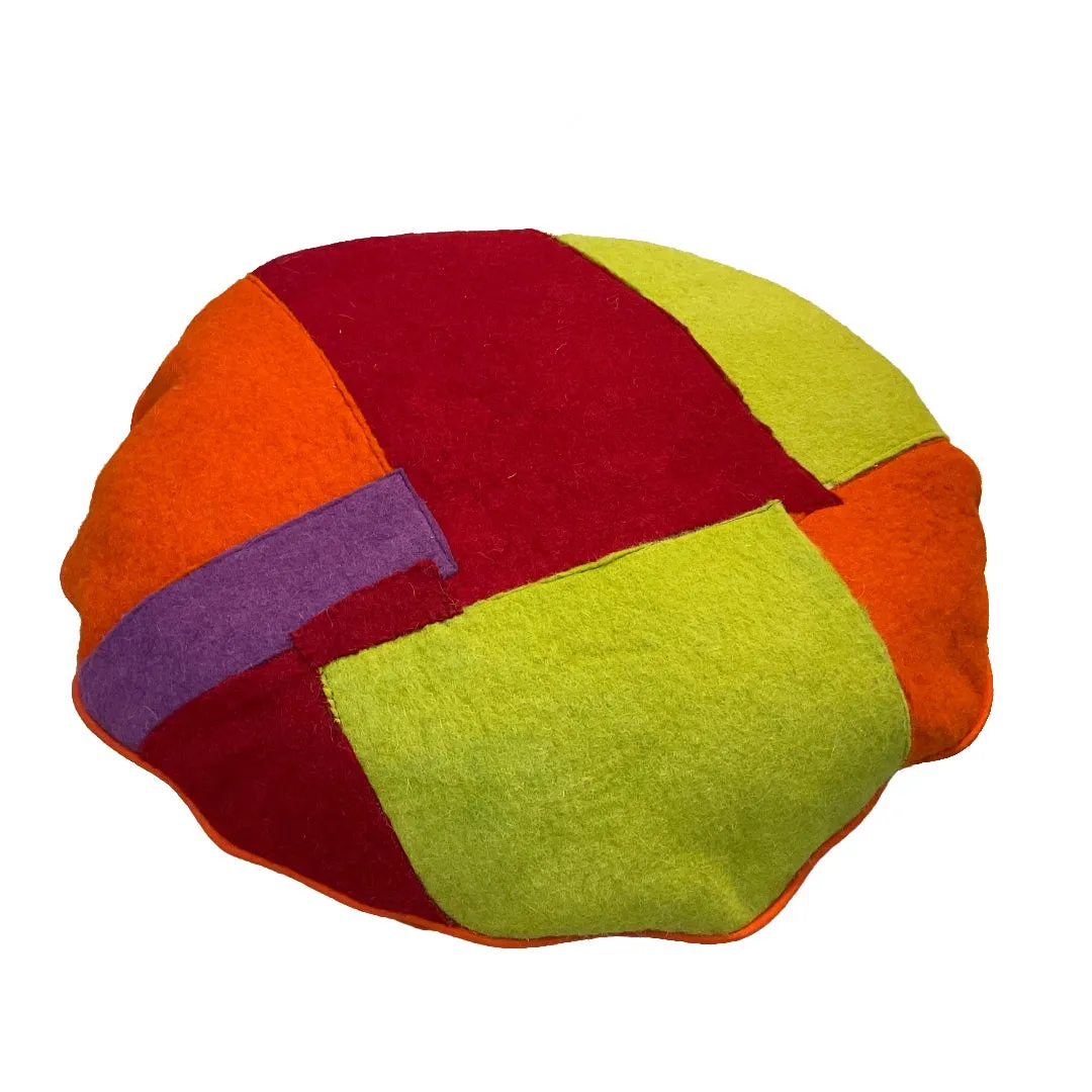 DOG BEDDING | Wool felt  | Round Shape  | Pet Bed