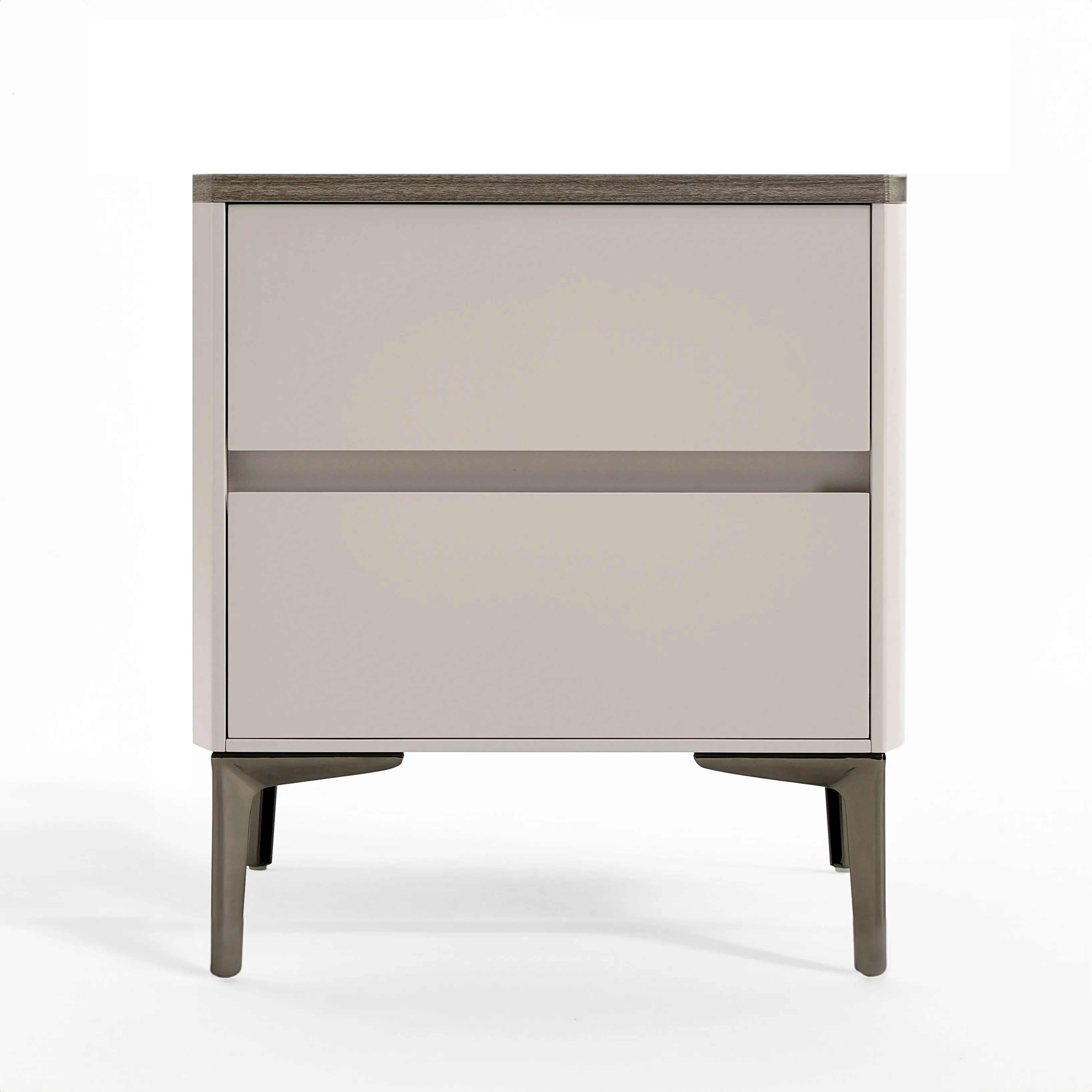 FAITH Minimalist Khaki Nightstand
