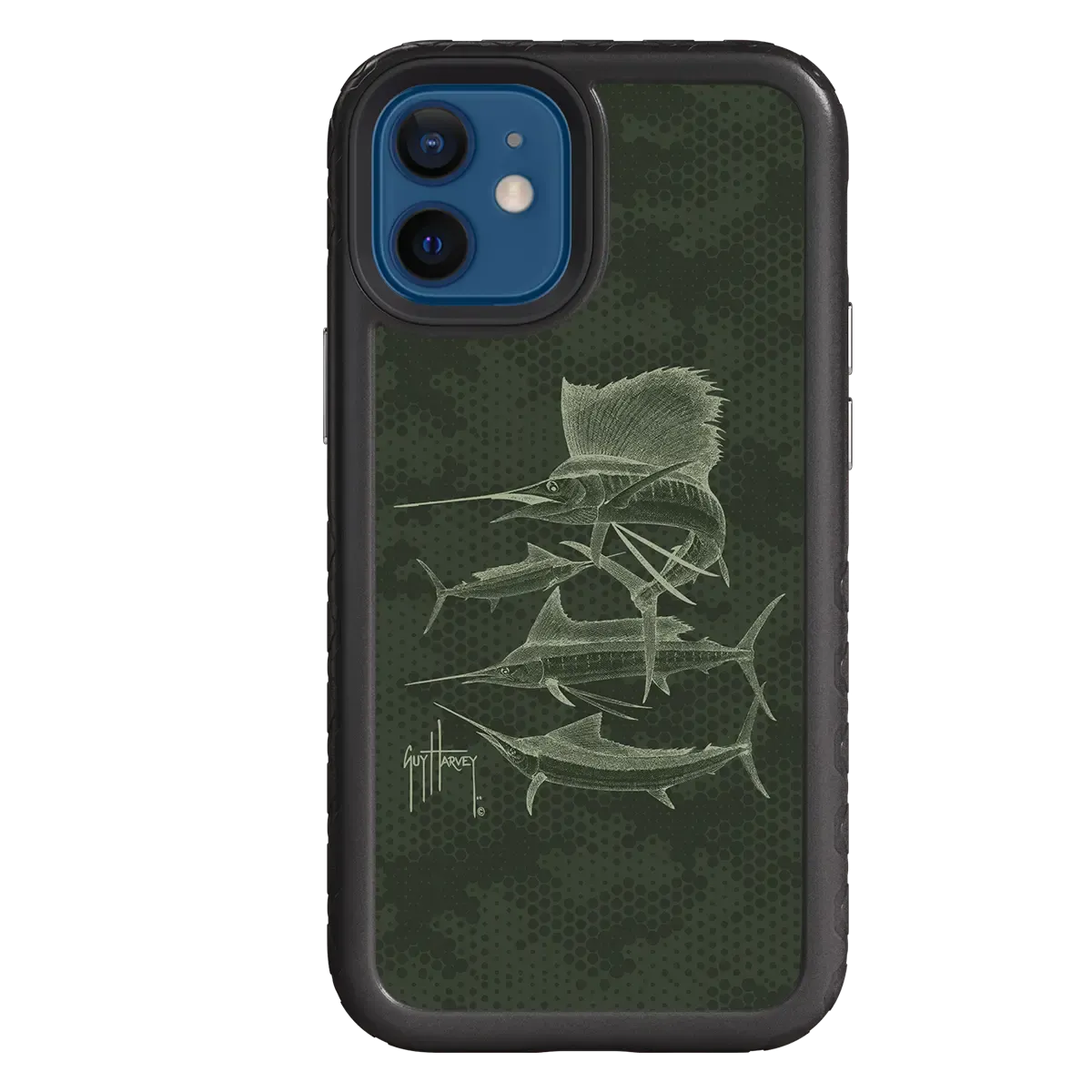 Guy Harvey Fortitude Series for Apple iPhone 12 Mini - Green Camo