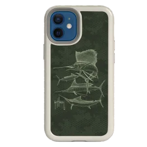 Guy Harvey Fortitude Series for Apple iPhone 12 Mini - Green Camo