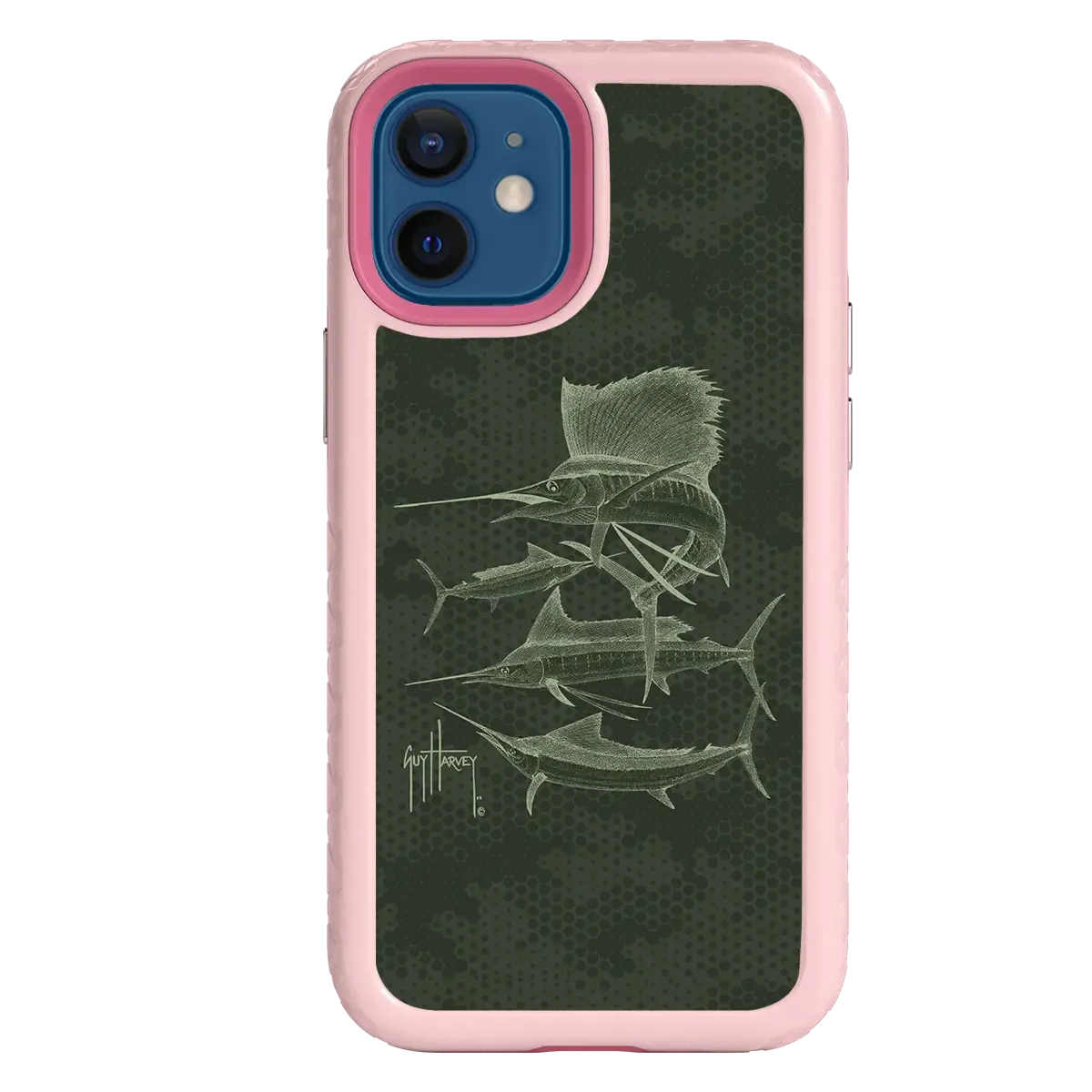 Guy Harvey Fortitude Series for Apple iPhone 12 Mini - Green Camo