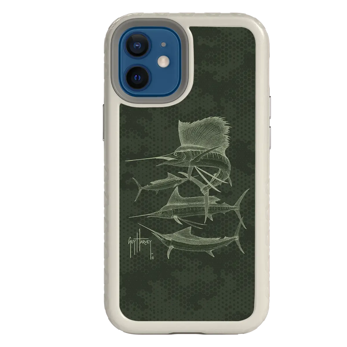 Guy Harvey Fortitude Series for Apple iPhone 12 Mini - Green Camo