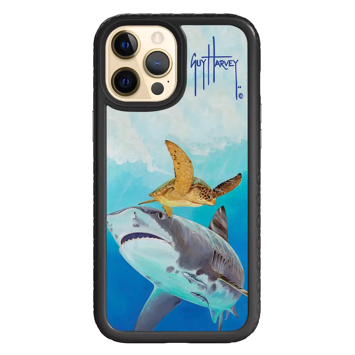 Guy Harvey Fortitude Series for Apple iPhone 12 Pro Max - Eye of the Tiger