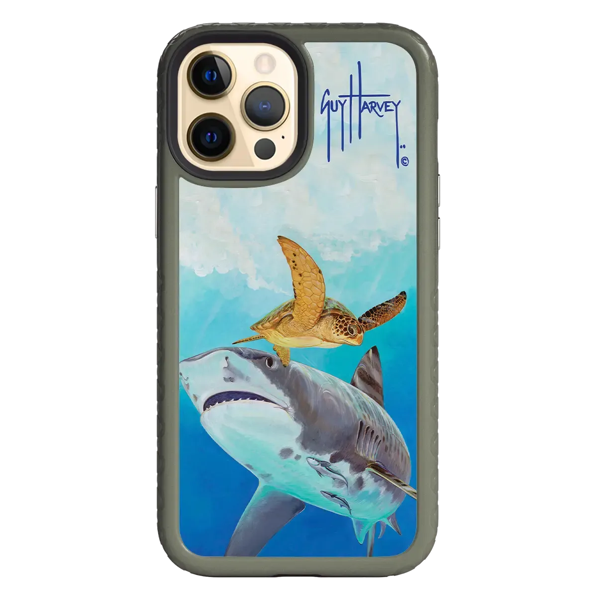 Guy Harvey Fortitude Series for Apple iPhone 12 Pro Max - Eye of the Tiger