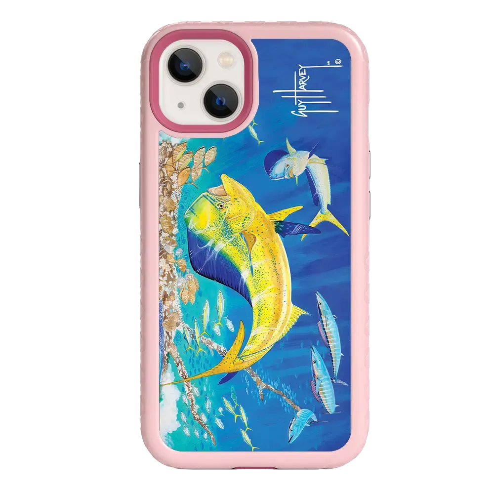 Guy Harvey Fortitude Series for Apple iPhone 13 - Dolphin Oasis