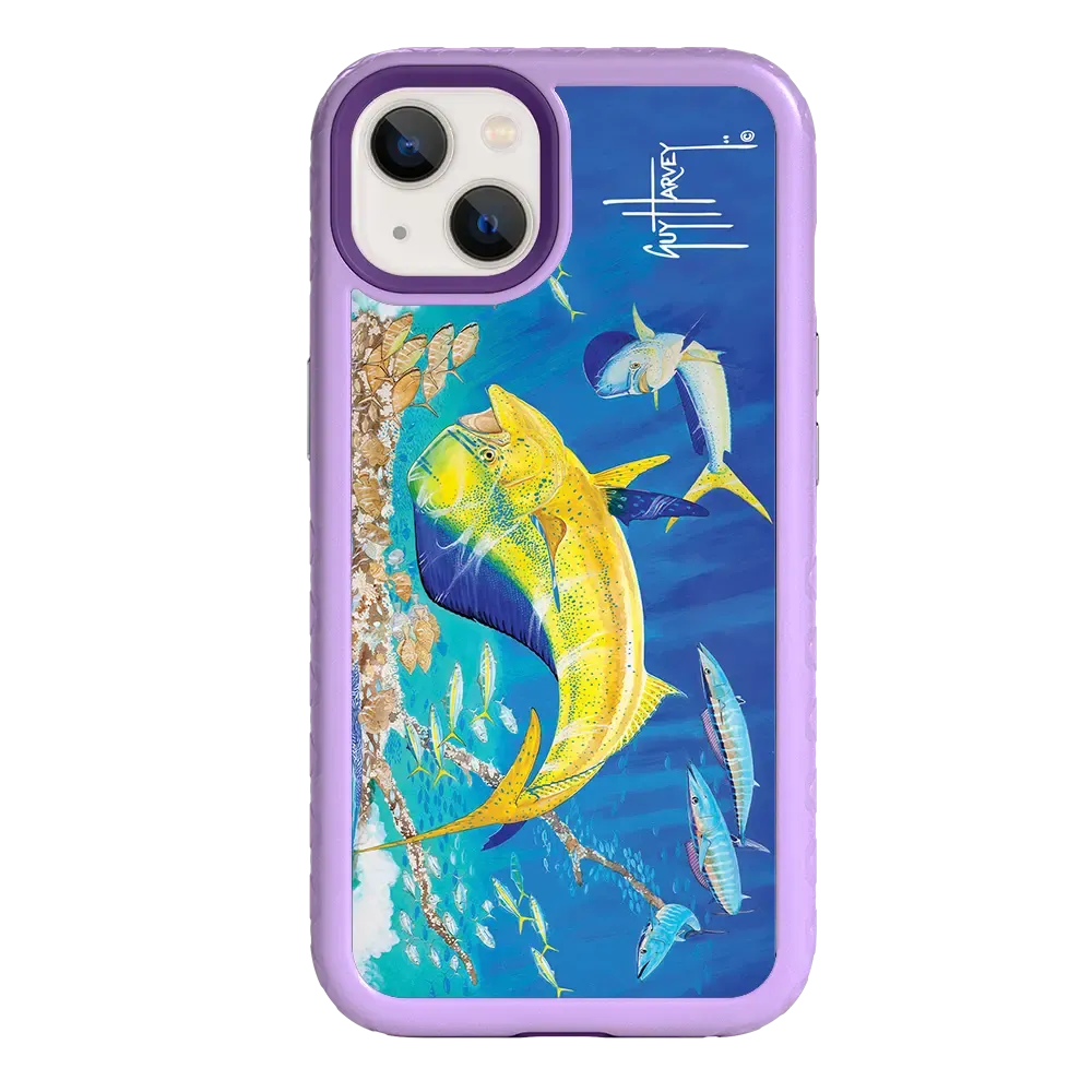Guy Harvey Fortitude Series for Apple iPhone 13 - Dolphin Oasis