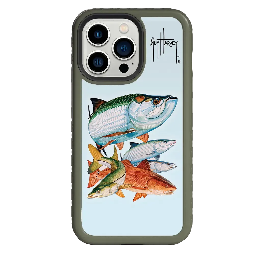 Guy Harvey Fortitude Series for Apple iPhone 13 Pro - Inshore Collage