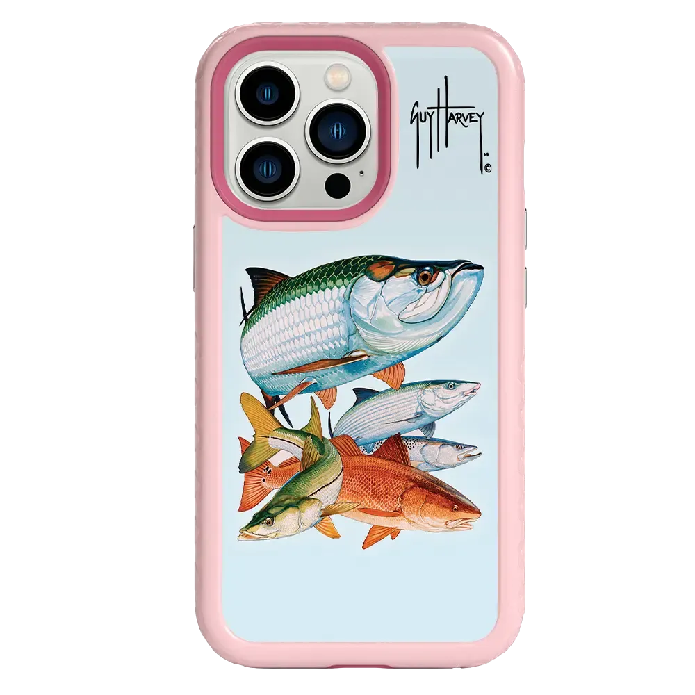 Guy Harvey Fortitude Series for Apple iPhone 13 Pro - Inshore Collage