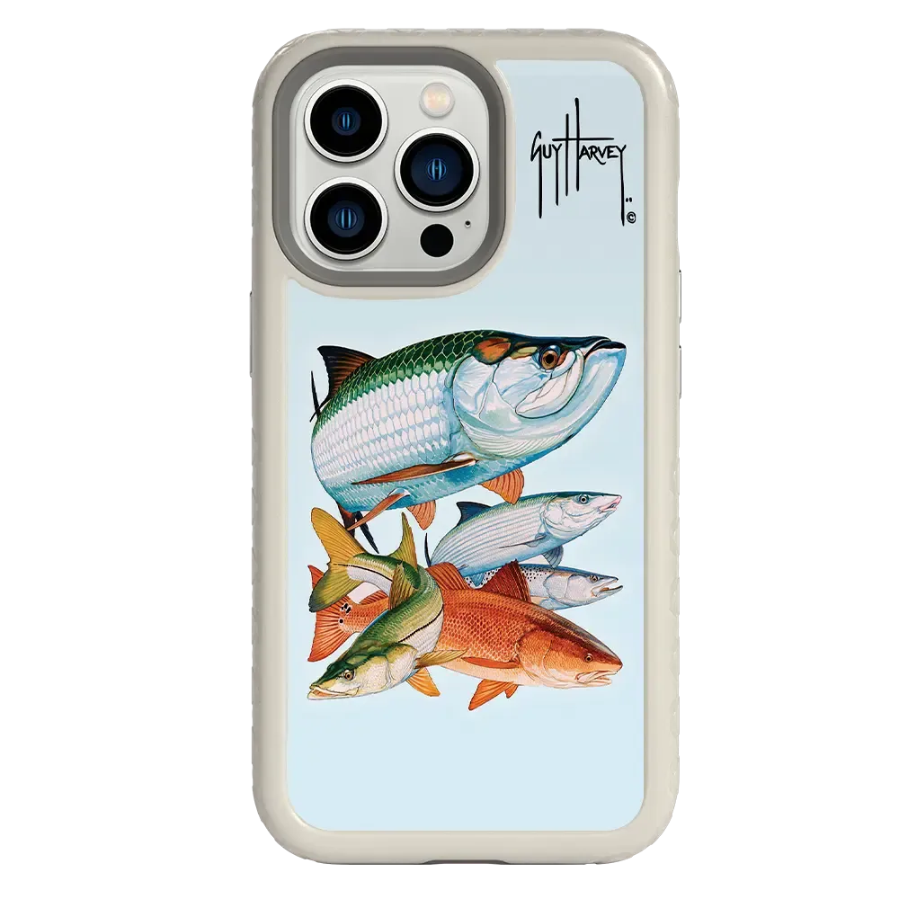 Guy Harvey Fortitude Series for Apple iPhone 13 Pro - Inshore Collage