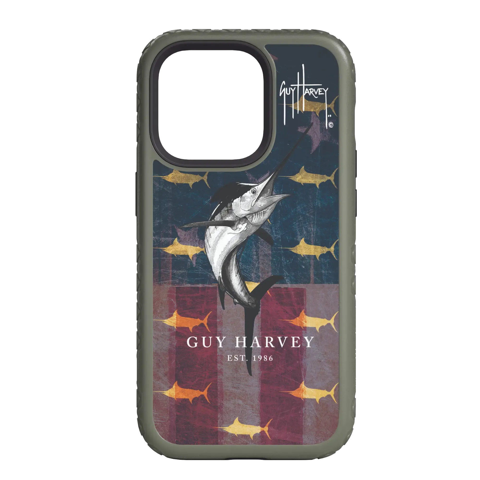 Guy Harvey Fortitude Series for Apple iPhone 14 Plus - American Marlin