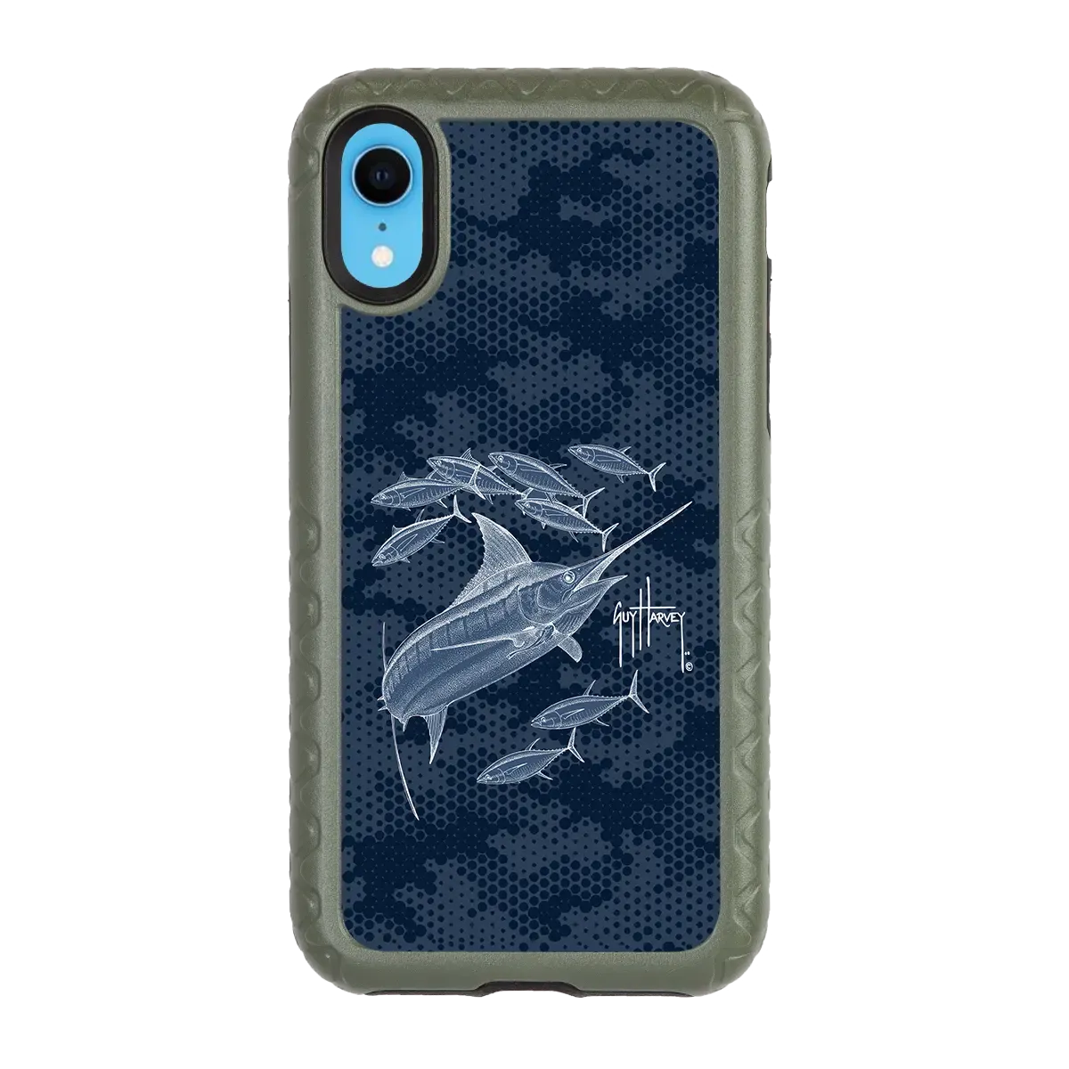 Guy Harvey Fortitude Series for Apple iPhone SE (2020) /6/7/8 - Blue Camo