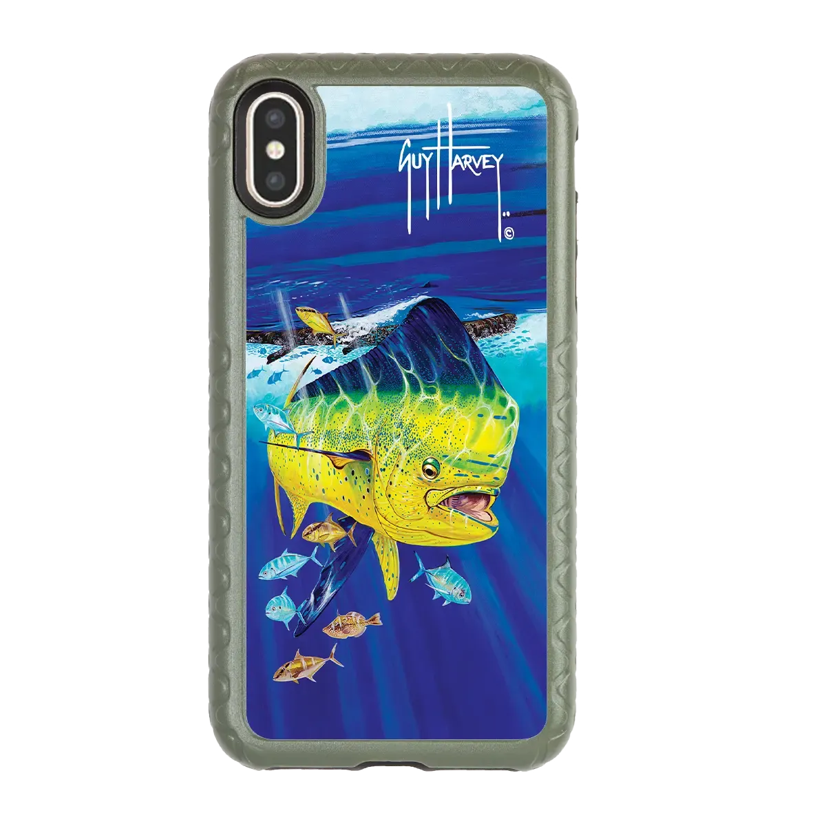 Guy Harvey Fortitude Series for Apple iPhone XS/X - Golden Prize