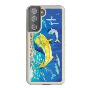 Guy Harvey Fortitude Series for Samsung Galaxy S21 Plus - Dolphin Oasis