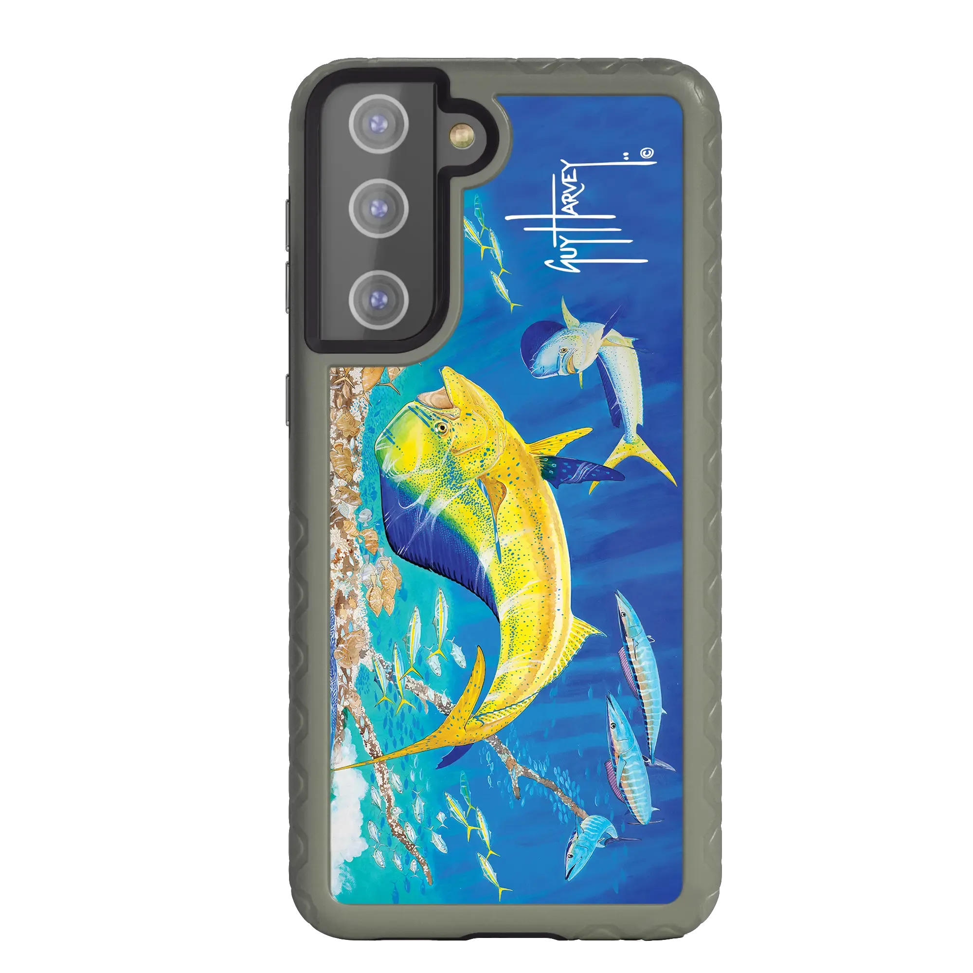 Guy Harvey Fortitude Series for Samsung Galaxy S21 Plus - Dolphin Oasis