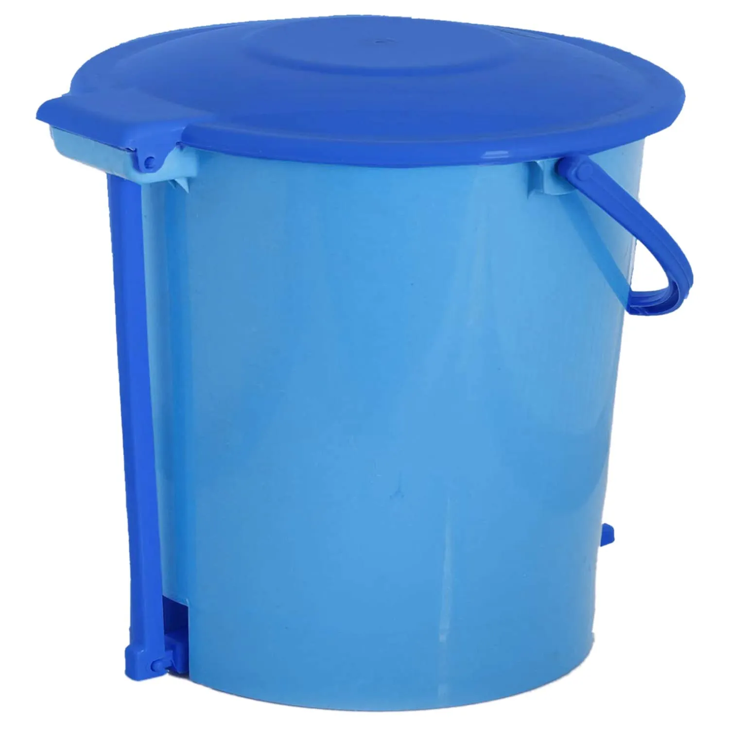 Heart Home Pedal Dustbin|Plastic Pedal Dustbin|Kitchen Waste Paper Bin|Dustbin For Bedroom|10 Liter Dustbin (Blue)