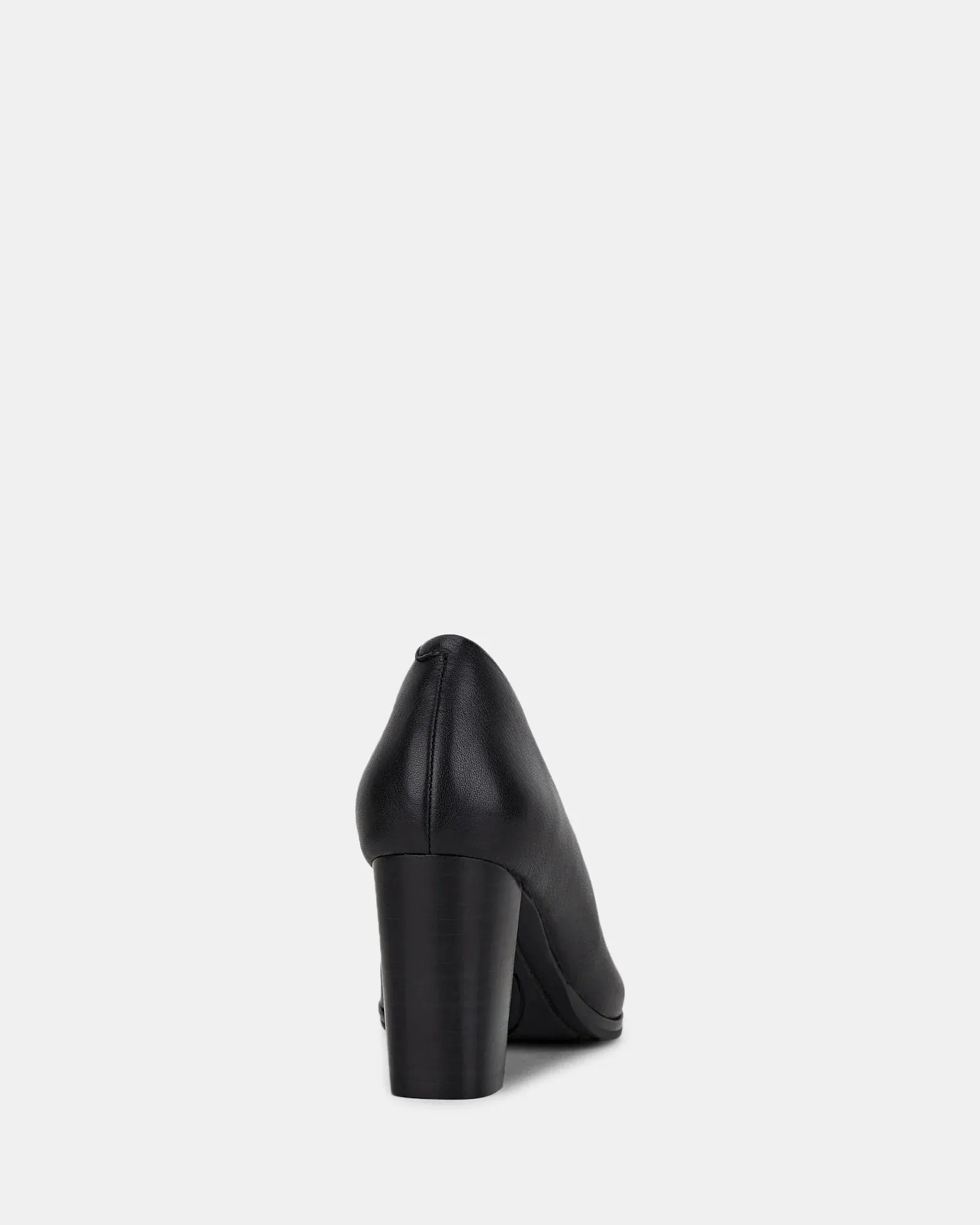 HUSH PUPPIES WOMENS THE TALL PUMP - BLACK