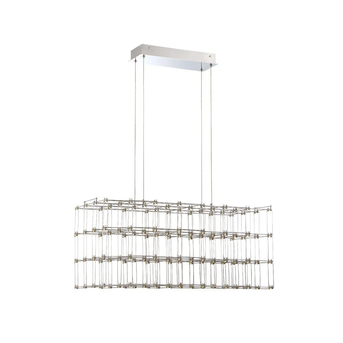 Linwood 31 in. LED Chandelier Chrome Finish