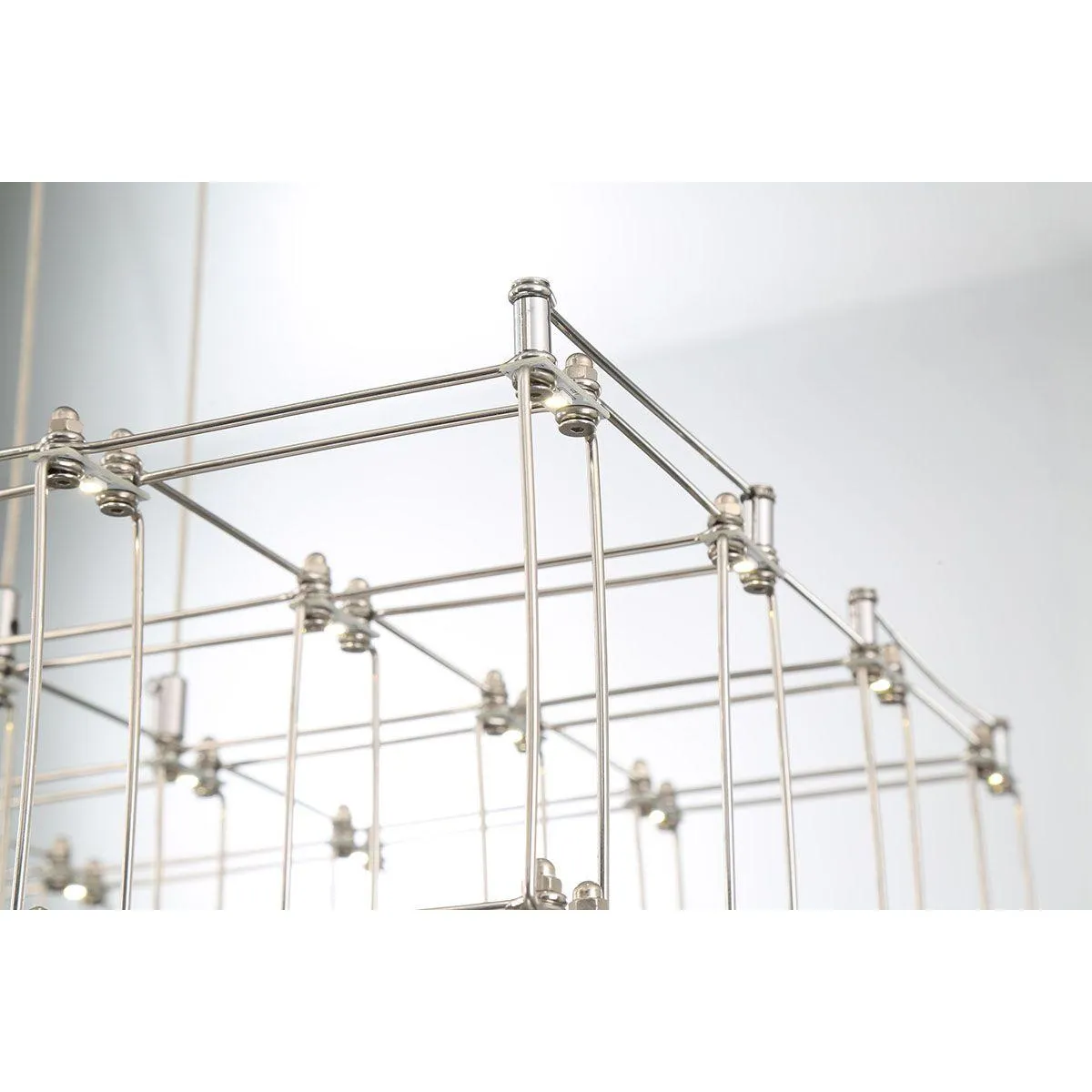 Linwood 31 in. LED Chandelier Chrome Finish