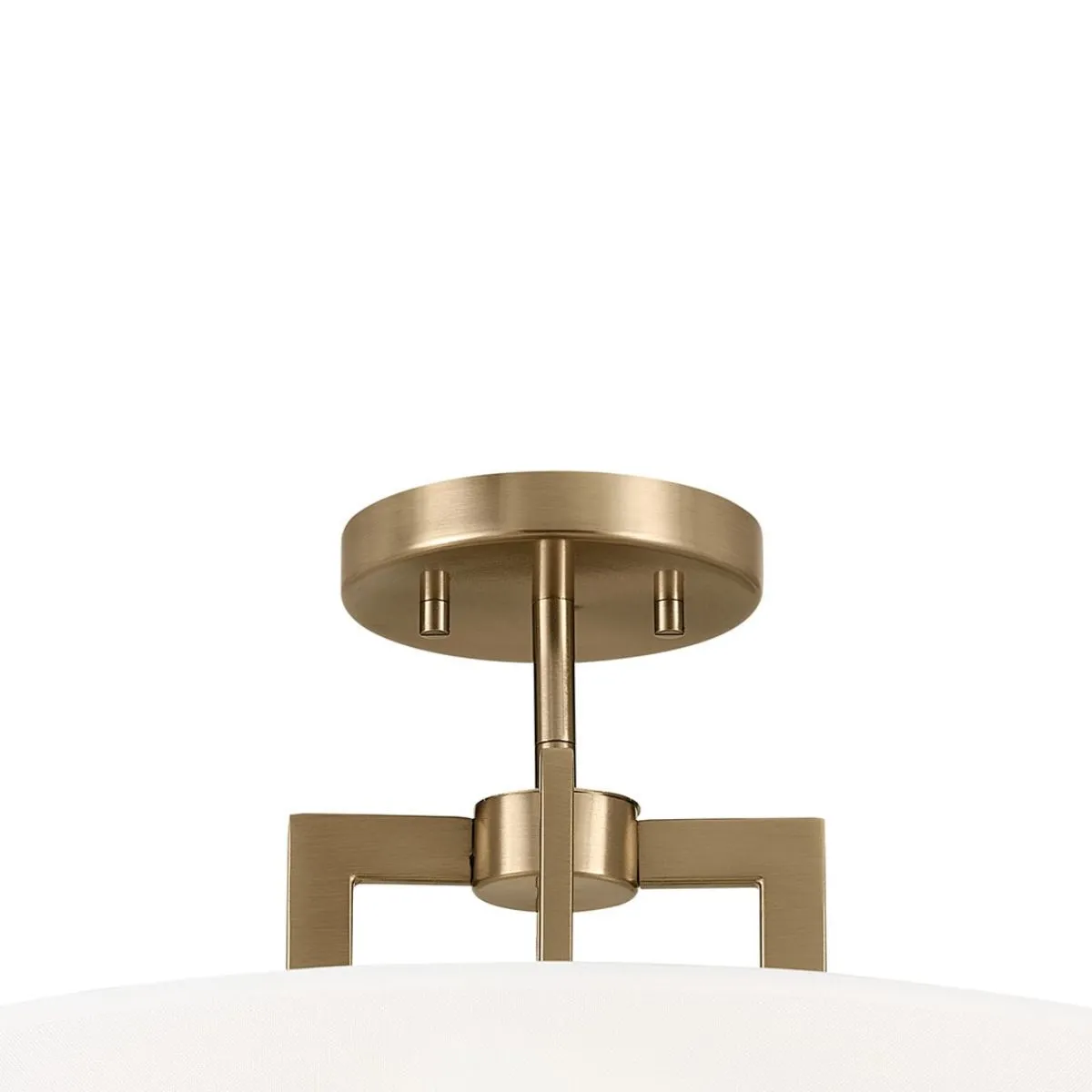 Malen 20 in. 8 Lights Semi-flush Mount Light Champagne Bronze Finish