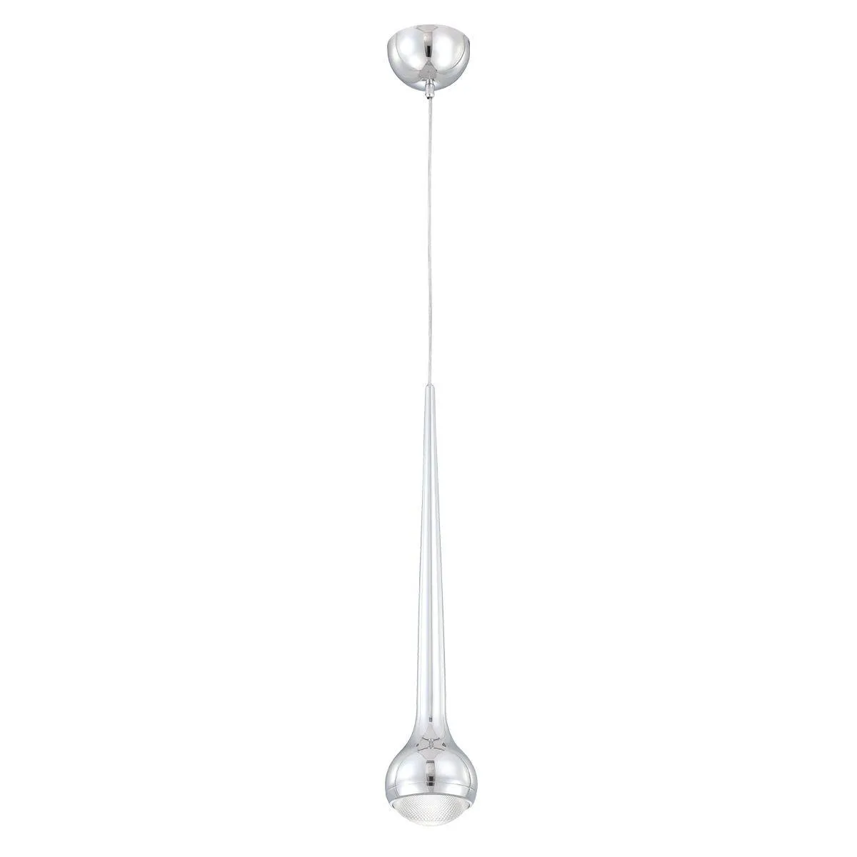 MICRO 4 in. LED Pendant Light 4000K Silver finish