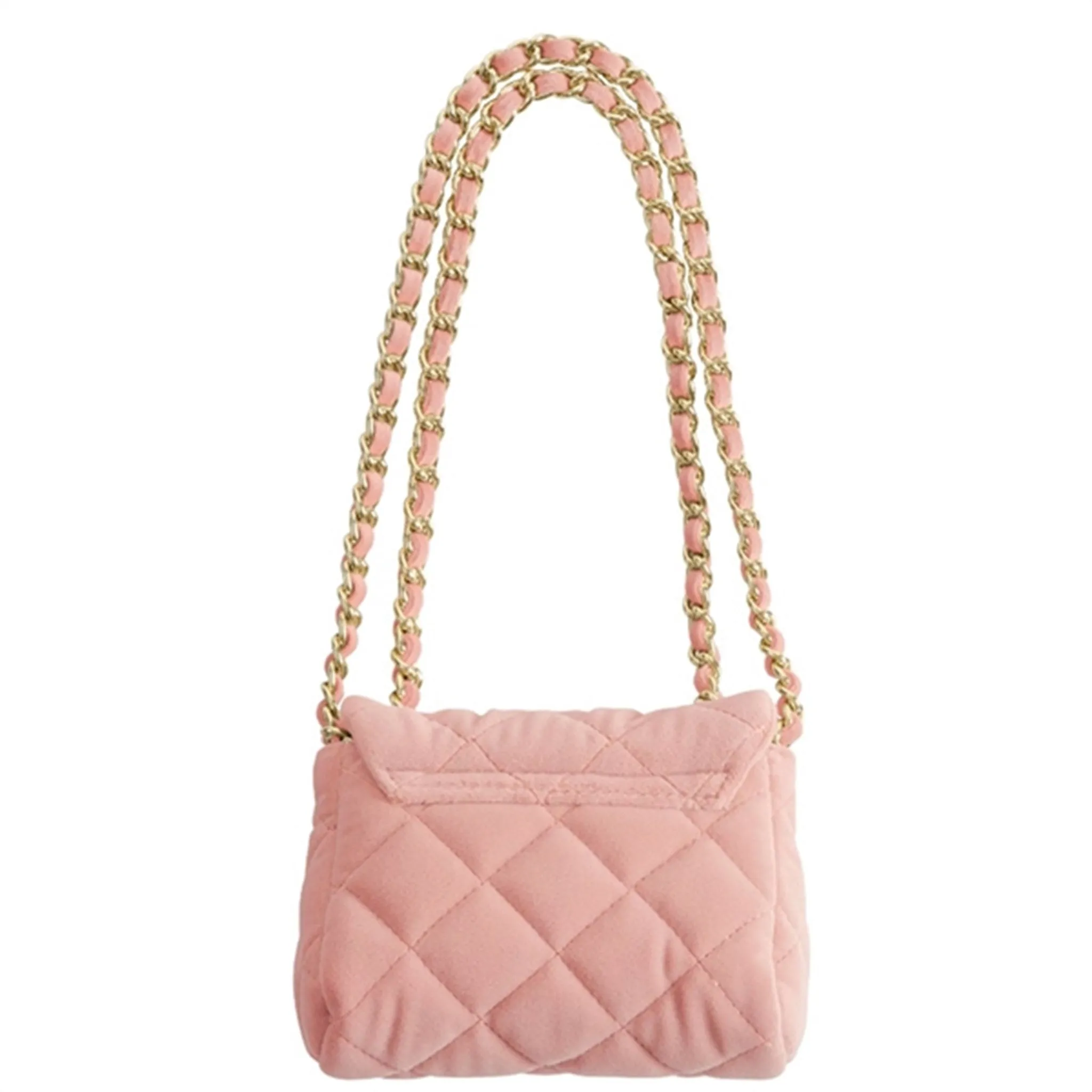 Milledeux Small Velvet Bag Antique Mauve