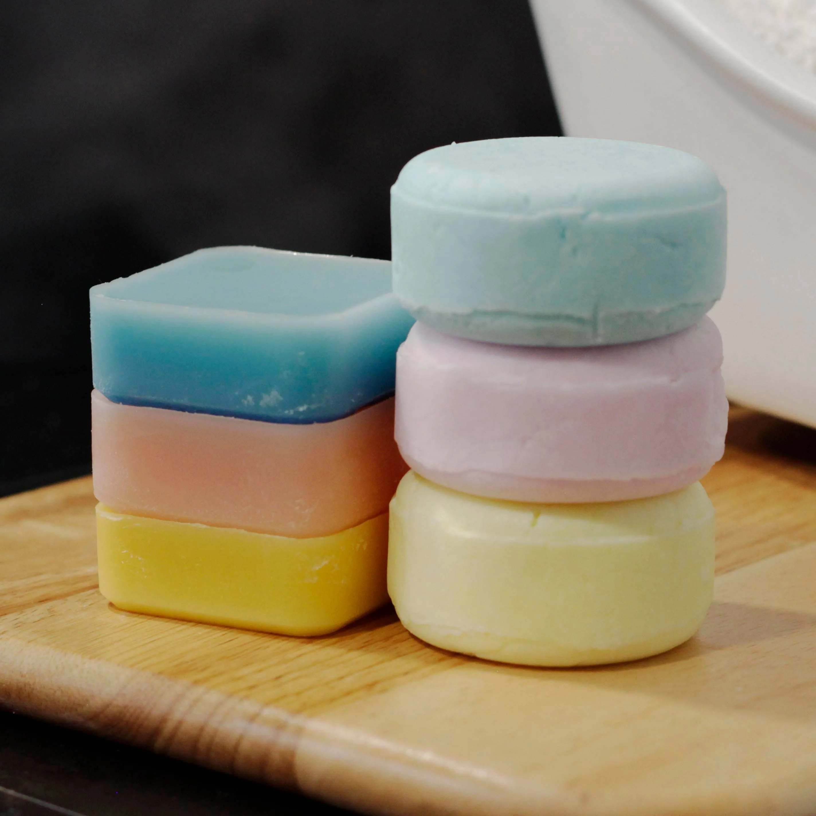 Moss   Pearl Soap Company- Oakmoss and Amber Solid Conditioner soap Bar
