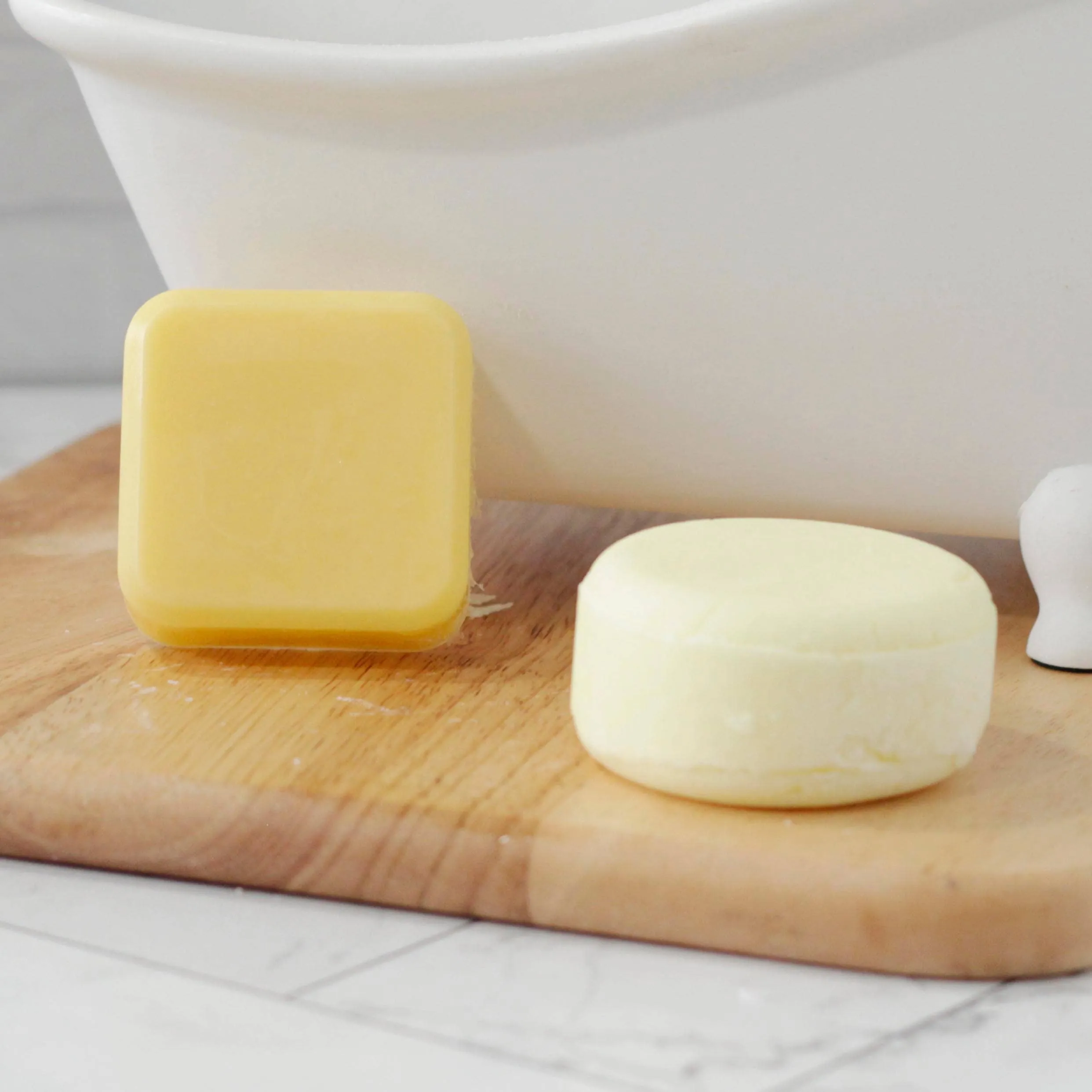 Moss   Pearl Soap Company- Oakmoss and Amber Solid Conditioner soap Bar