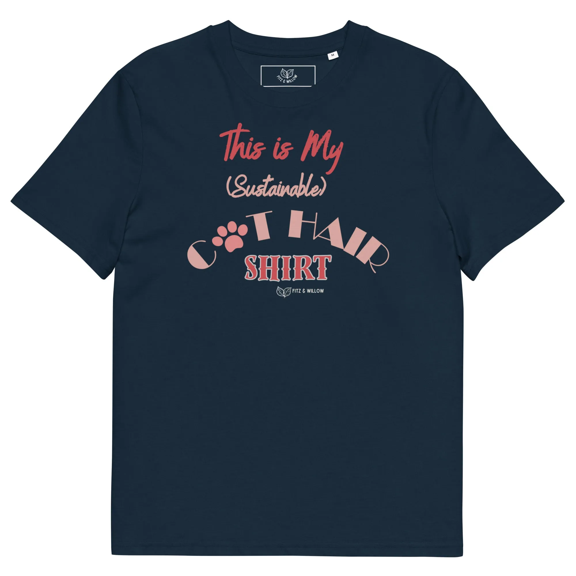 My cat fur sustainable T-shirt