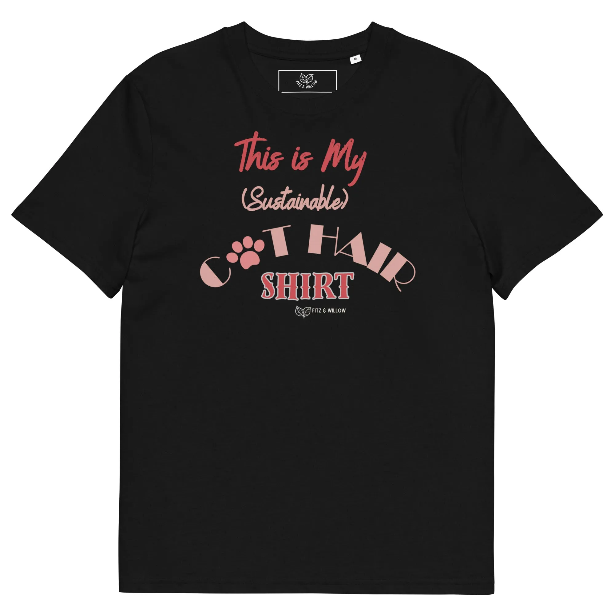 My cat fur sustainable T-shirt