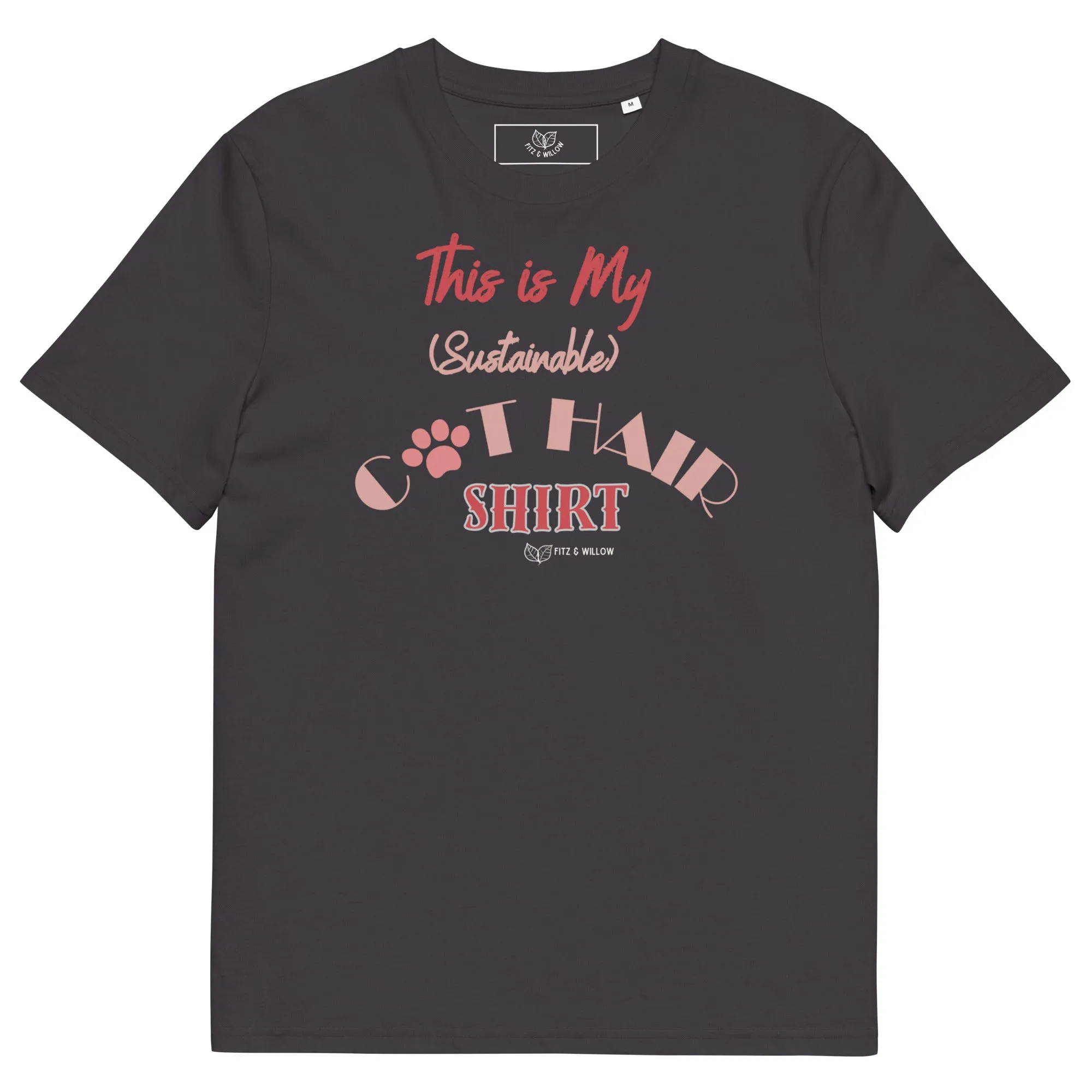 My cat fur sustainable T-shirt