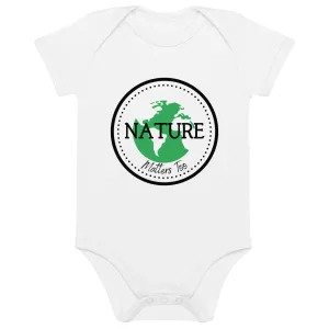 Nature matters too, Organic cotton newborn bodysuit