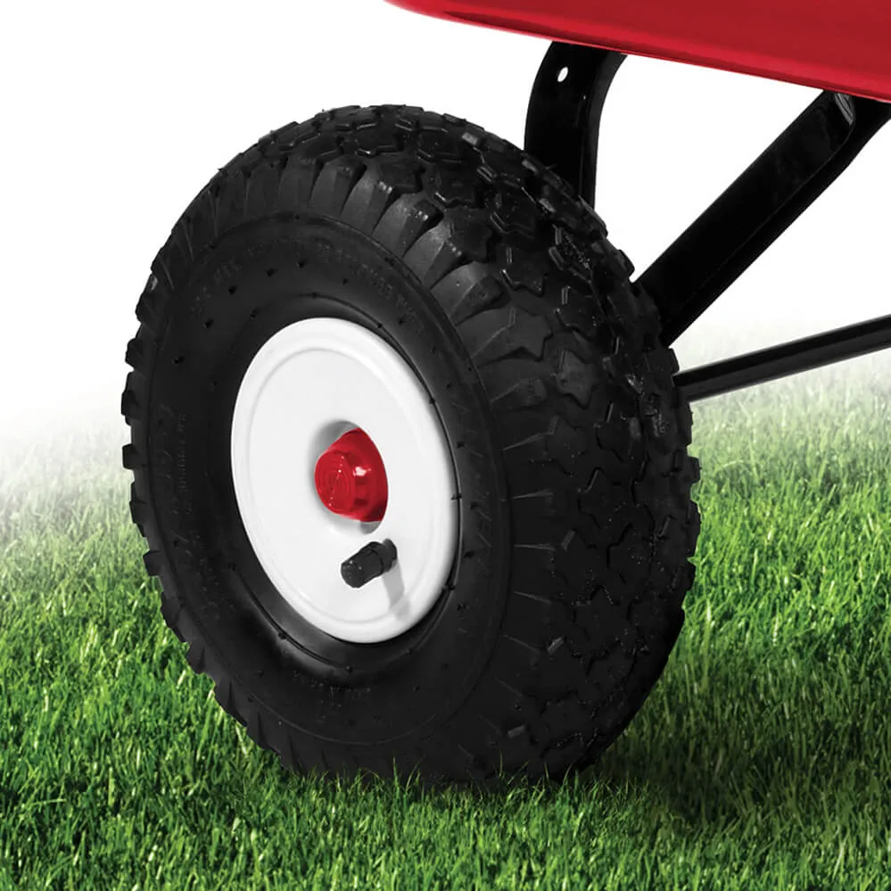Radio Flyer All Terrain Steel & Wood Wagon