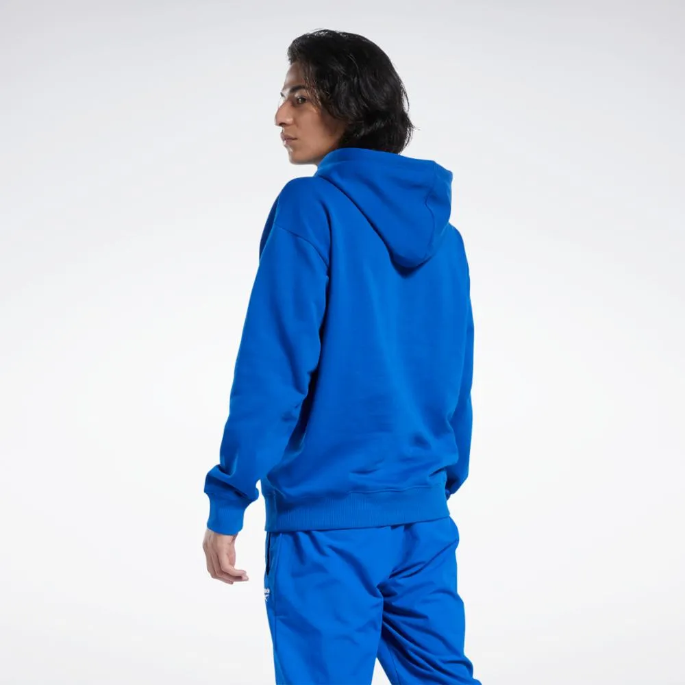 Reebok Apparel Men Classics Small Vector Hoodie VECBLU