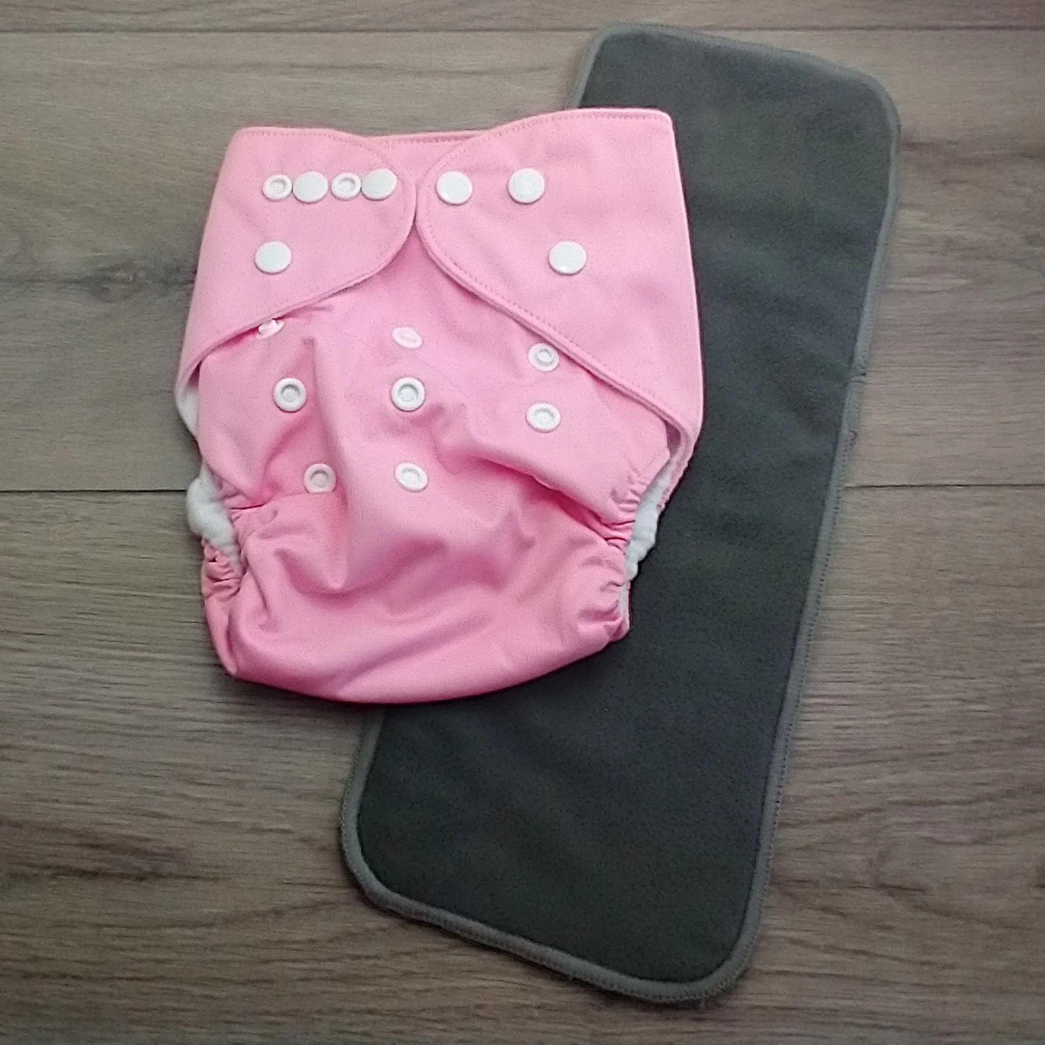 Reusable Cloth Pocket Nappy - Pink