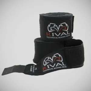 Rival Mexican Hand Wraps Black
