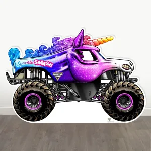 Sparkle Smash Cardboard Cutout