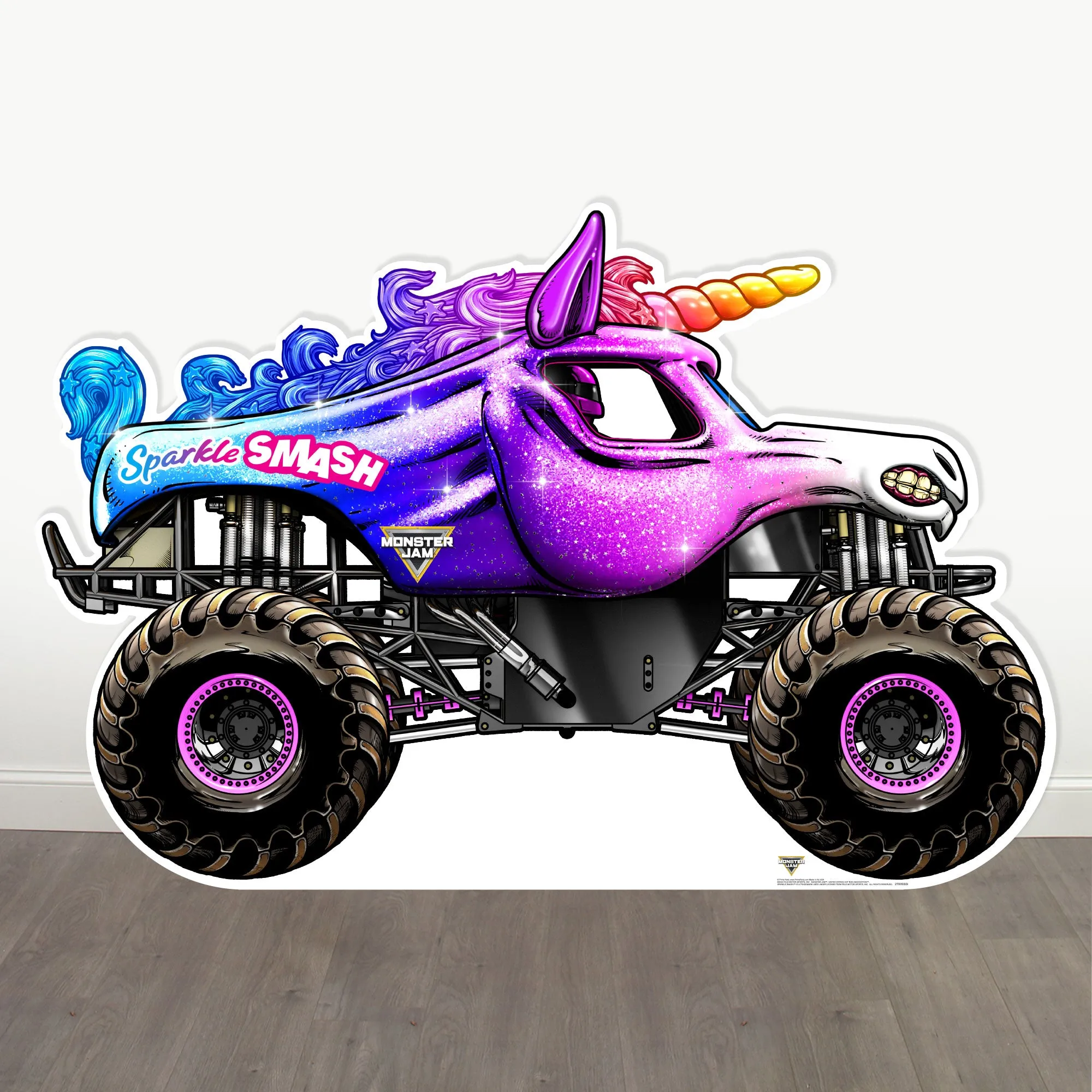Sparkle Smash Cardboard Cutout
