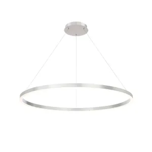 Spunto 47 in. LED Chandelier Silver Finish